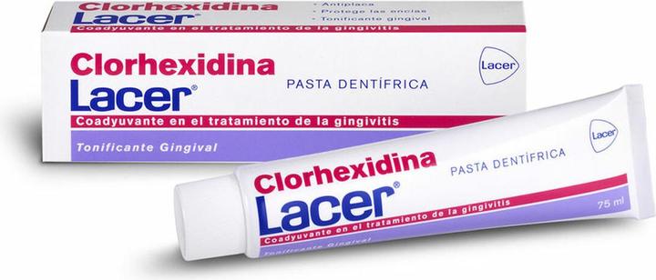 Produktbild Lacer Chlorhexidin-Zahnpasta 75ml (75 ml)
