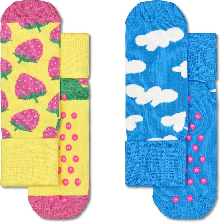 Image du produit Happy Socks Strawberry Anti-Slip (lot de 2, 24 - 26)