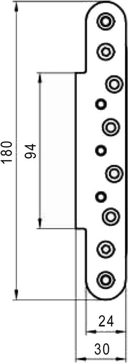 Actual product image Glutz Mounting elements 9099.01 GX