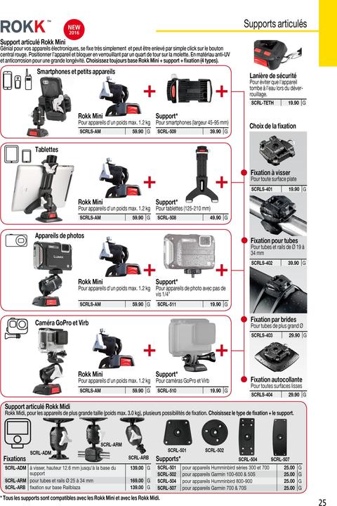 Produktbild Scanstrut Rokk Midi Gelenkstütze für Rohr/Schiene