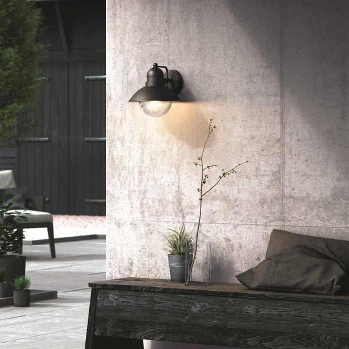 Produktbild Philips myGarden Wandleuchte 17237/30/PN,sw (2520 lm, E27, IP44)