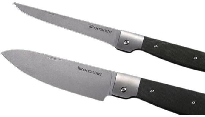 Actual product image Messermeister Adventure Chef 6-piece outdoor cutlery set, black