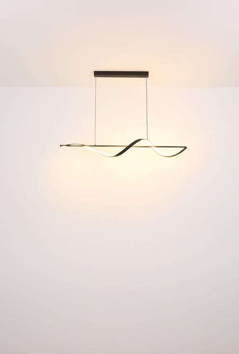 Produktbild Globo Hängeleuchte Metall Schwarz Matt, 1xled