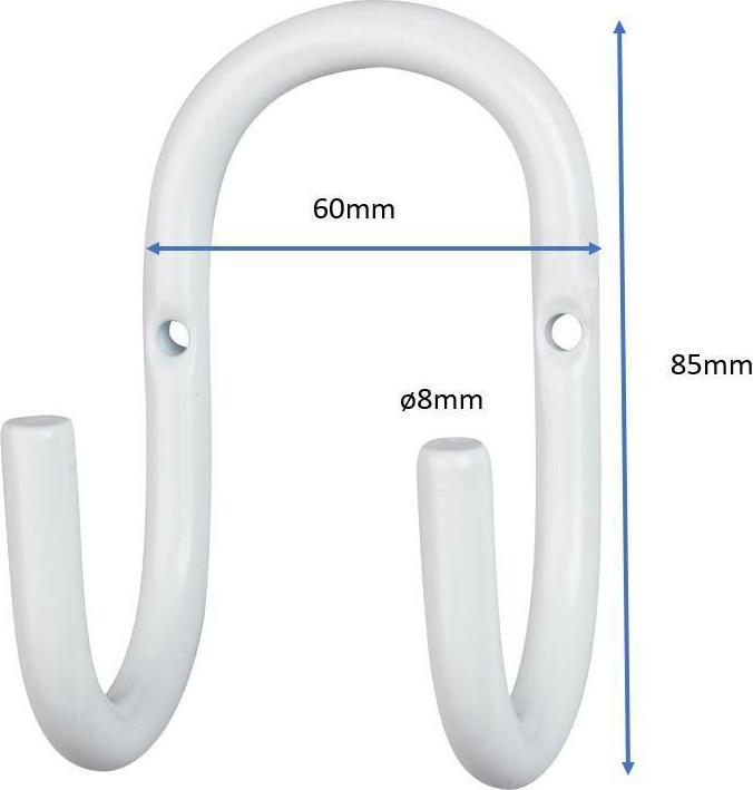 Actual product image Vivolink Wall Cable Organizer white (Cable)