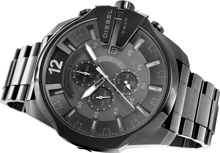 Produktbild Diesel Zegarek Zegarek Męski Mega Chief DZ4355 Czarny (Chronograph, 51 mm)