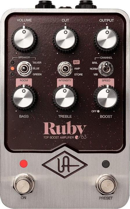 Produktbild Audio UAFX Ruby '63 Top Boost Amplifier - Gitarreneffekt (Gitarre)