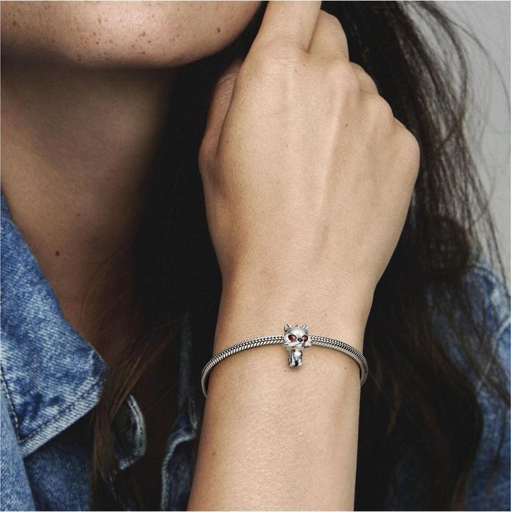 Immagine prodotto Pandora Charm dello Spirito del Lupo dell'Ombra di Game of Thrones (Argento 925)