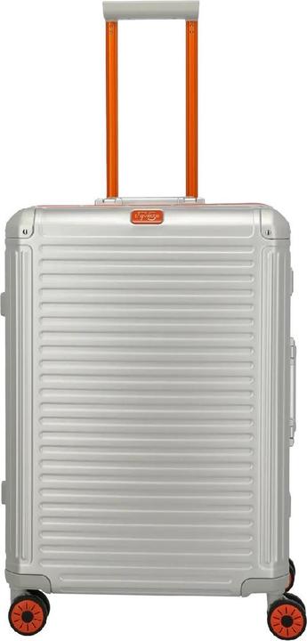 Travelite Next - Trolley M, Silber-Orange (69 l)