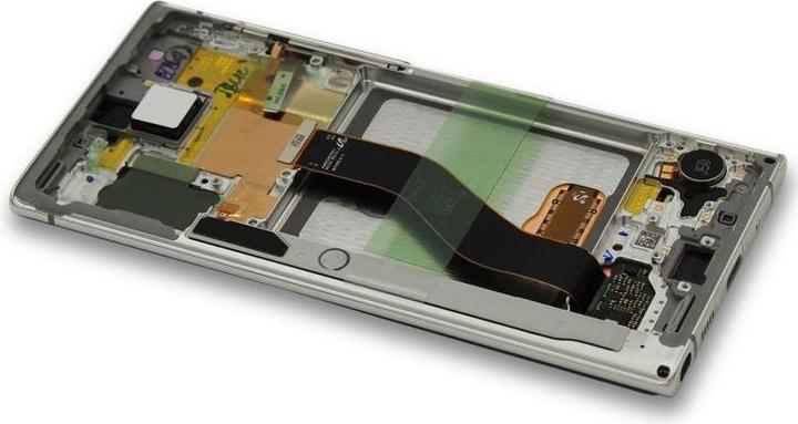 Produktbild Samsung Original Galaxy Note 10 Display LCD Touch Aura White (Display, Galaxy Note 10)