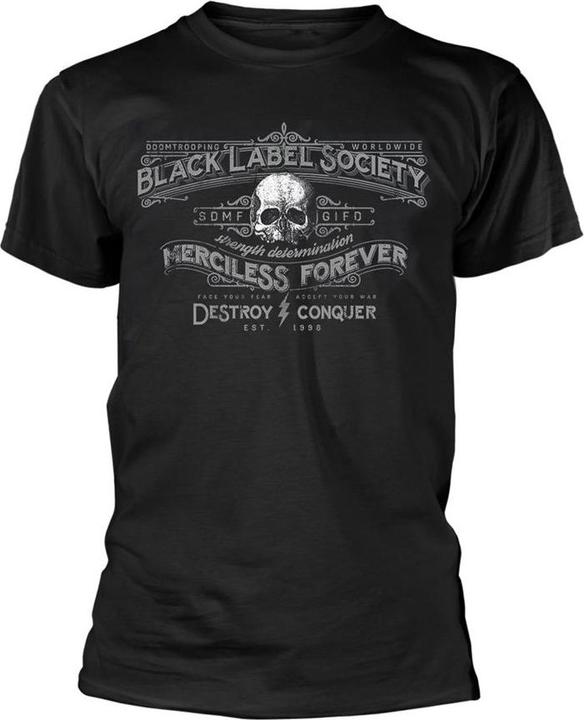 Produktbild Black Label Society Merciless Forever TShirt (S)