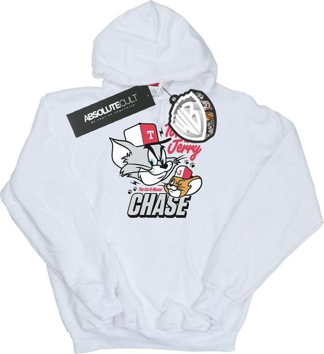 Actual product image Tom & Jerry Womens/Ladies Cat & Mouse Chase Heather Hoodie (M)