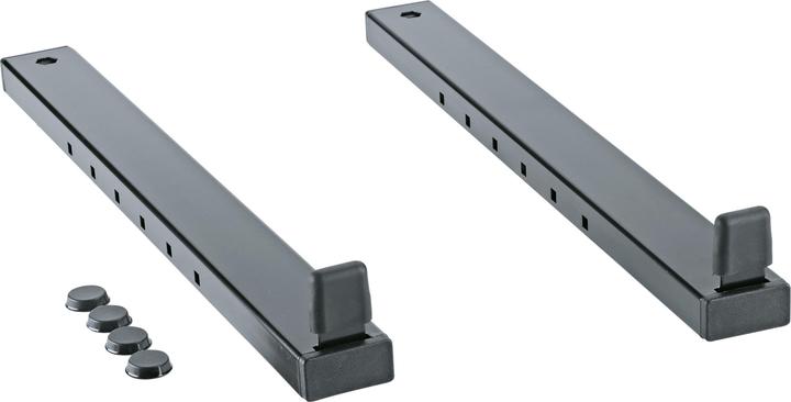 Produktbild K&M XL Auflagearm für Keyboardständer Aufsatz 18811 Auflagentiefe 400mm - in (18823-021-55)