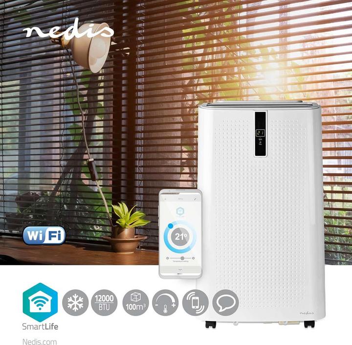 Produktbild Nedis SmartLife WIFIACMB1WT12 (75 m², 12000 BTU/h)