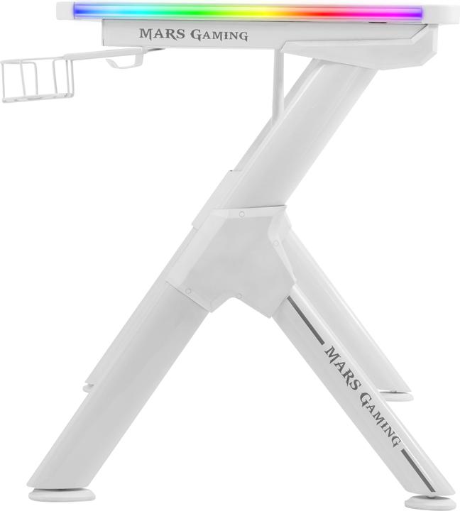 Actual product image Mars Gaming Bureau Gamer MGD140 RGB (Blanc)