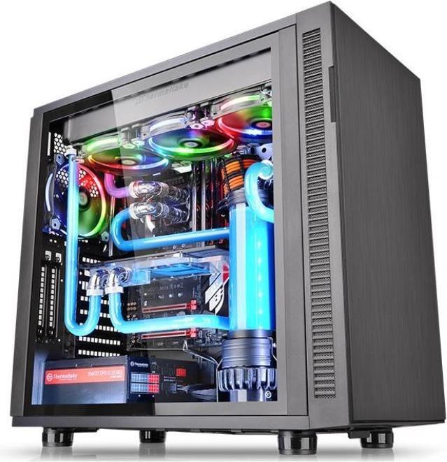 Actual product image Thermaltake Suppressor F31 - Tempered Glass Edition - Tower - ATX - without power supply (PS/2) (ATX, mATX, Mini-ITX)