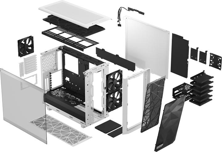 Actual product image Fractal Meshify 2 Clear (ATX, mATX, Mini-ITX)