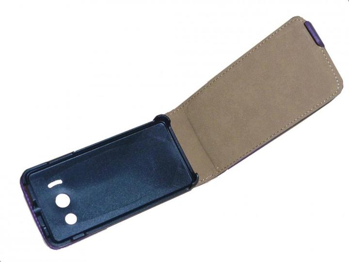 Produktbild König Design Handyhülle Tasche (Flip) für Huawei Ascend Y300 lila (Huawei Ascend Y300)