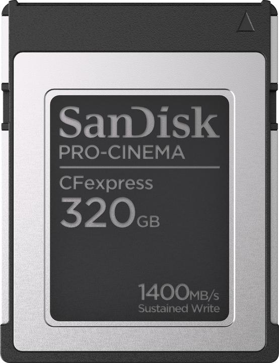 SanDisk PRO-CINEMA CFexpress Type B (320 GB, CFexpress type B)