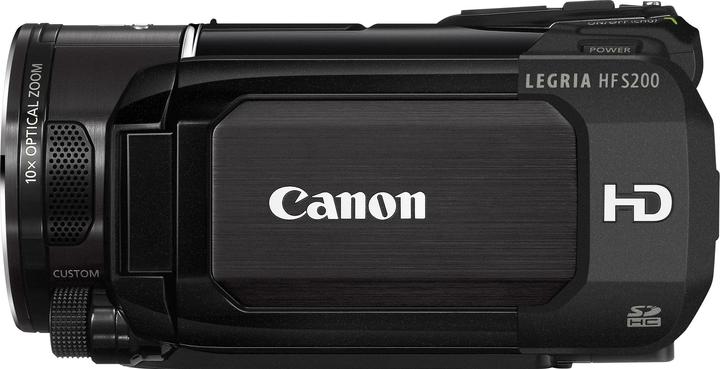 Actual product image Canon Legria HF S200, Full-HD Flash Camcorder (6.01 Mpx, 10 x)