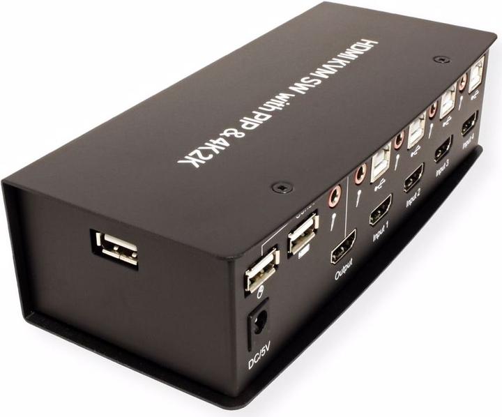 Actual product image Value Audio Switch with USB hub
