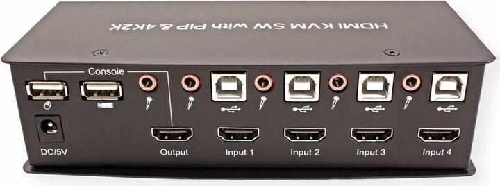 Actual product image Value Audio Switch with USB hub