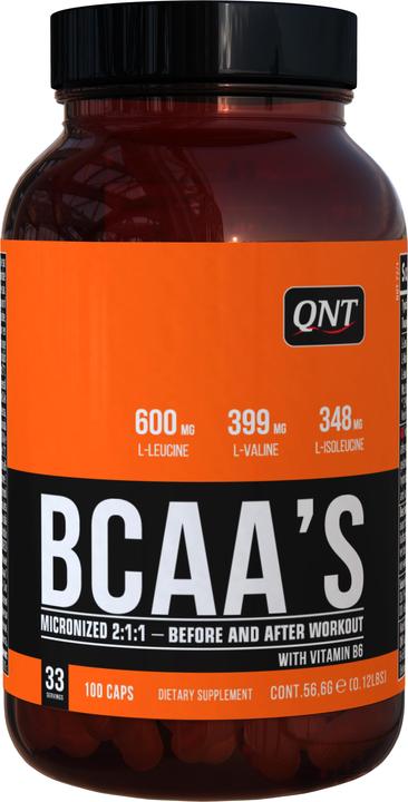Actual product image QNT Bcaa (100 Piece, Capsules, 57 g)