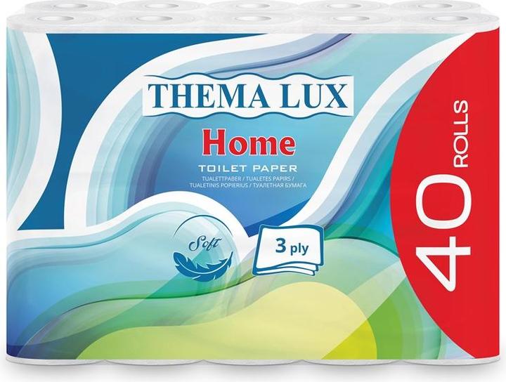 Thema_lux Toilet Paper 40rolls Hybride 3 Plays (40 x)