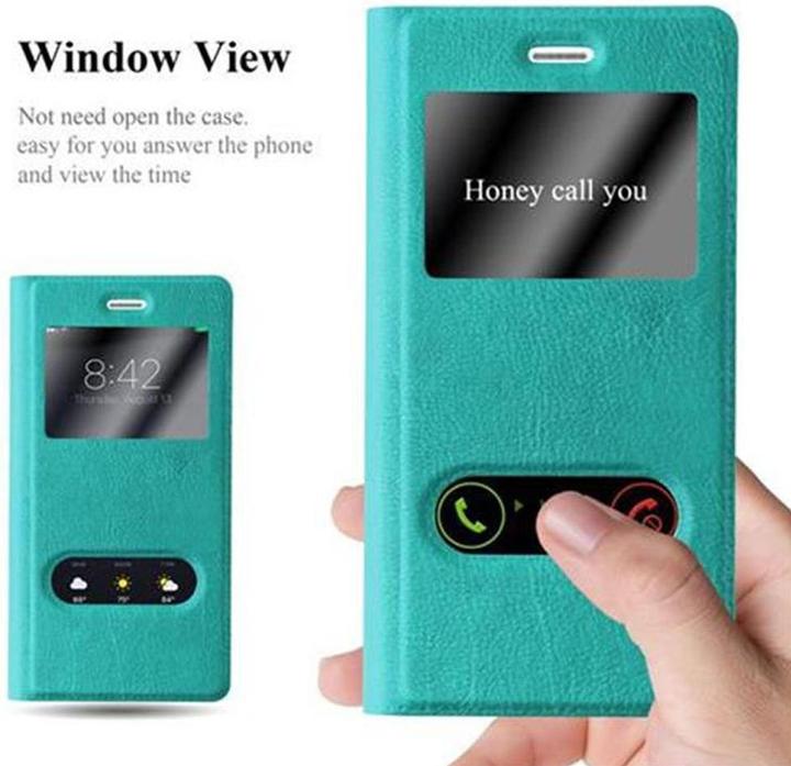 Immagine prodotto Cadorabo Custodia Book View Doppelfenster (Huawei P8 Lite)
