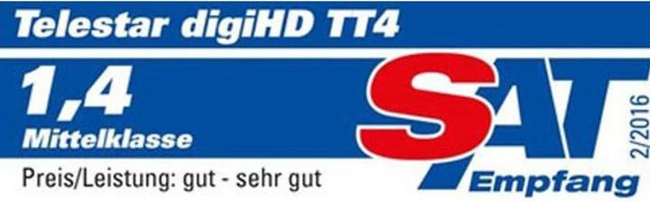Produktbild Telestar digiHD TT 4 - Digitaler Multimedia-Receiver (DVB-T2)