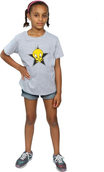 Immagine prodotto Looney Tunes Tweety Pie Star Maglietta Ragazze (152, 158)