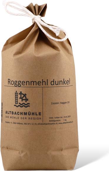 Altbachmühle Farine de seigle foncée (1000 g)