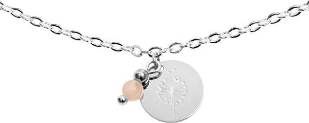 Produktbild HCA Armband - "Make a wish" - versilbert - Sonnenstein (20 cm, Edelstahl)