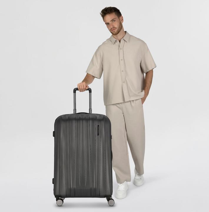 Actual product image Polestream Moonrock 4 Rollen Trolley 78 cm mit Dehnfalte (101 l, XL (from 140l))