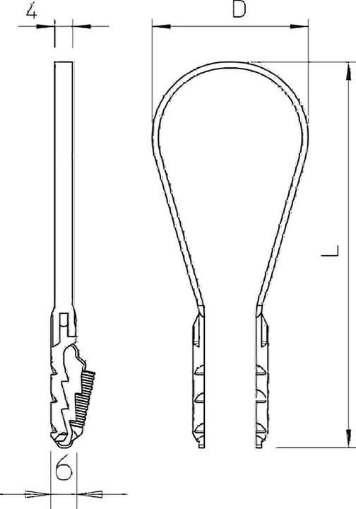 Actual product image OBO Bettermann BKS clamp