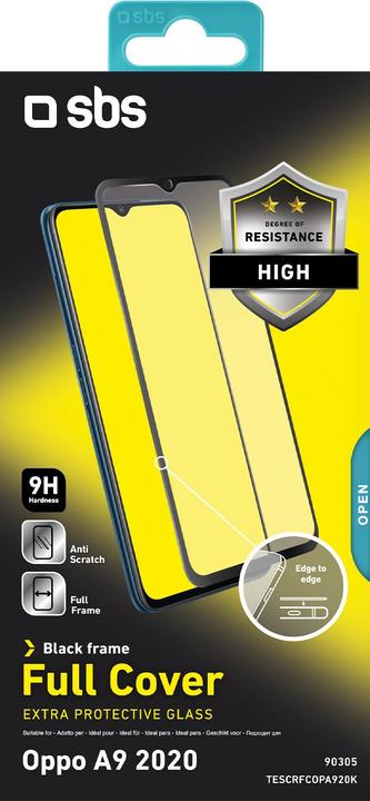Immagine prodotto SBS Proteggi schermo in vetro per Oppo A9 2020 (1 Pezzo/i, A9)