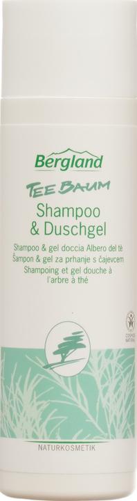 Bergland Tea Tree Shampoo and Shower Gel (200 ml, Liquid shampoo)