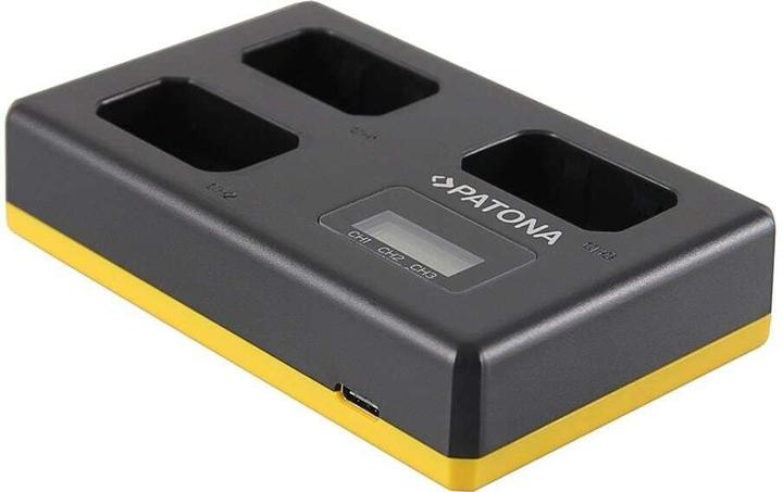 Patona USB Triple Ladegerät (Kamera Akku Ladegerät)