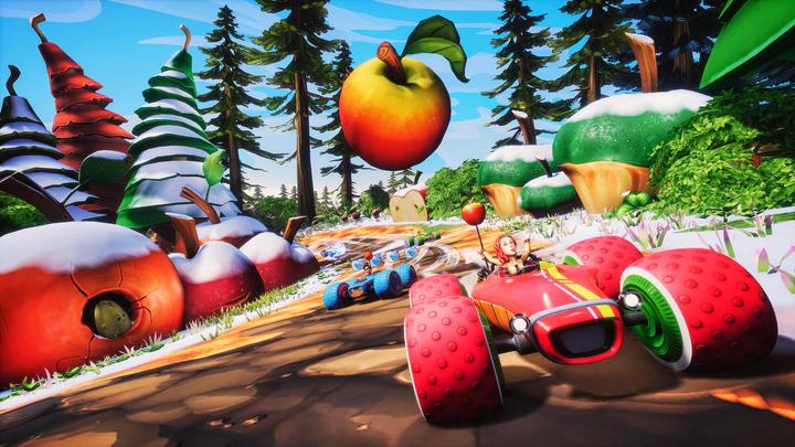 Actual product image Pqube All-Star Fruit Racing, Switch (Switch, Multilingual)