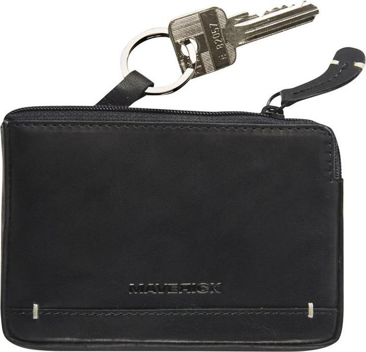 Produktbild Maverick Urban Classic Portemonnaie Leder - schwarz