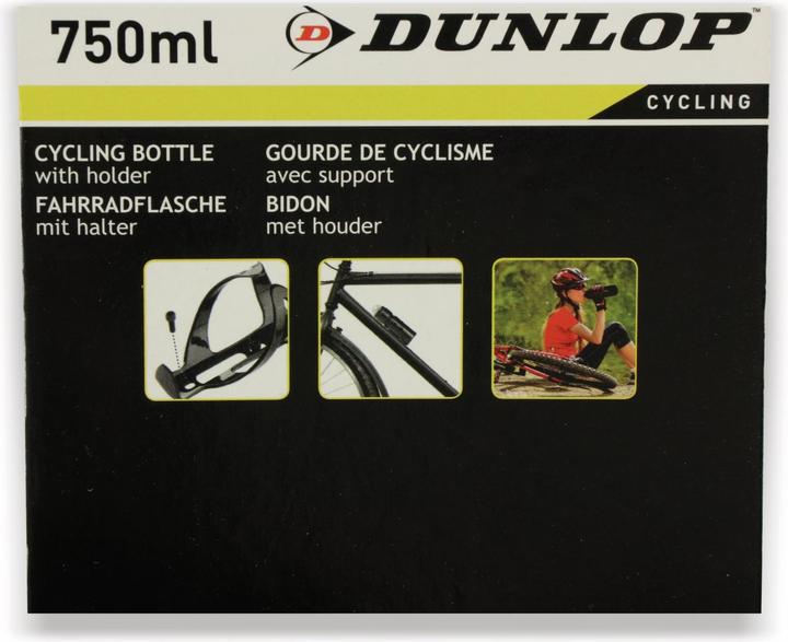 Produktbild Dunlop Trinkflasche inkl. Halterung (0.55 l)