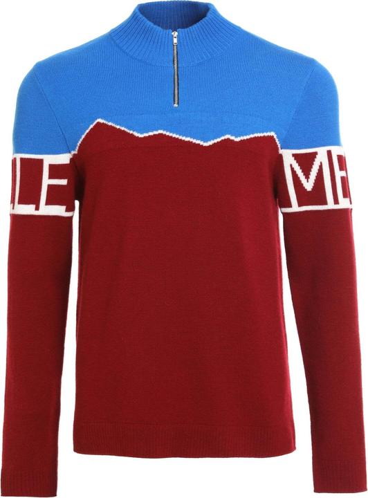 Bellemere Pullover Merino Super Fine Mountain Print Sweater