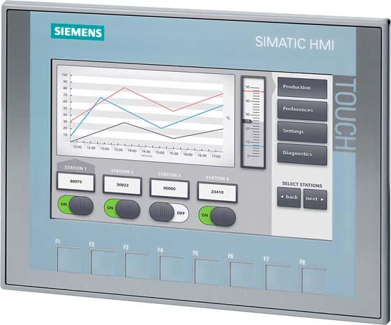 Siemens SIPLUS HMI KTP700 Basic Color PN basedon 6AV2123-2GB03-0AX0. 7Zoll TFT