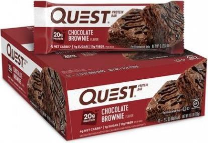 Actual product image Quest Nutrition Quest Bar (Chocolate brownie, 12 pcs., 720 g)