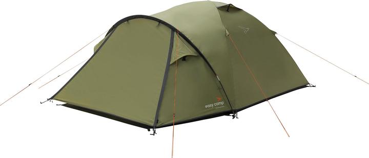 Easy Camp Kuppelzelt Setesdal 4 (olivgr?n, mit Tunnel-Vorbau, Modell 2025) (Dome tent, 4.60 kg, 4 persons)