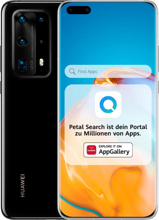 Huawei P40 Pro+ (5G) (512 GB, Black Ceramic, 6.58", Hybrid Dual SIM, 50 Mpx, 5G)