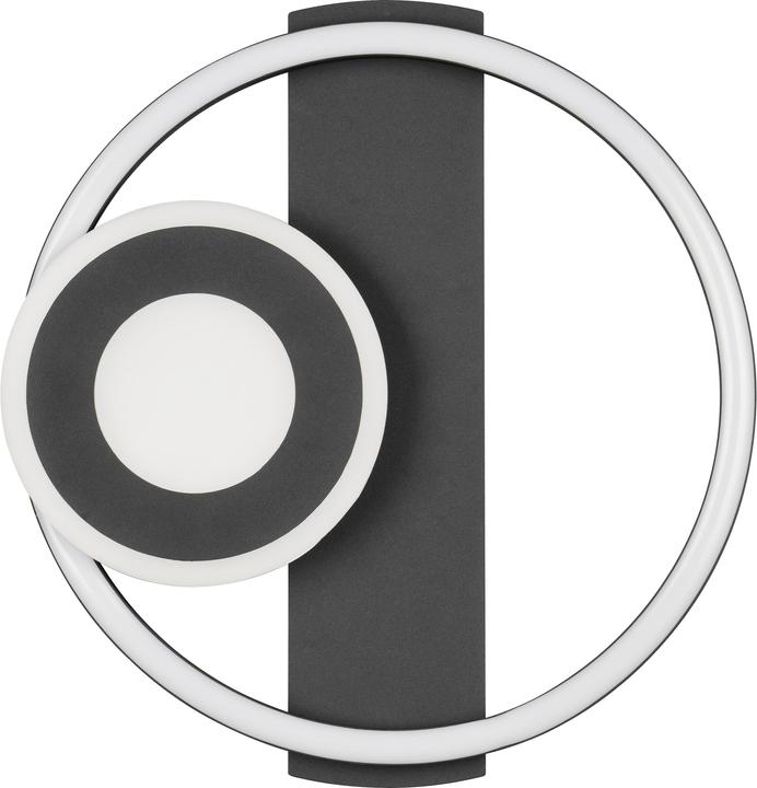 Produktbild Reality LED-Deckenleuchte HORUS, R63671132, 22W, 2500lm, 3000K, schwarz (2500 lm)