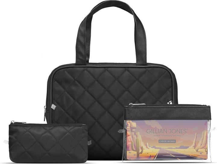 Actual product image Cimi Gillian Jones - 3-piece Cosmetic Bag Set in 100% Recycled Plastic