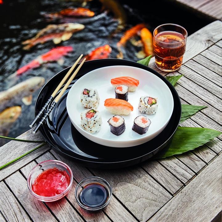 Produktbild Luminarc Serving Plate 17 cm Friends Time Black (17 cm)