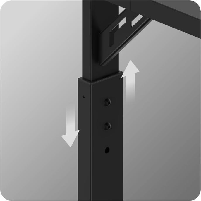 Produktbild Huzaro Biurko gamingowe Hero 2.6 Black