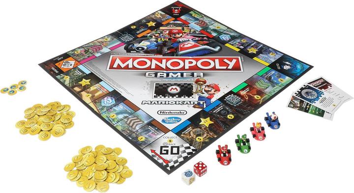 Image du produit Hasbro Mario Kart, joueur de Monopoly (Allemand)